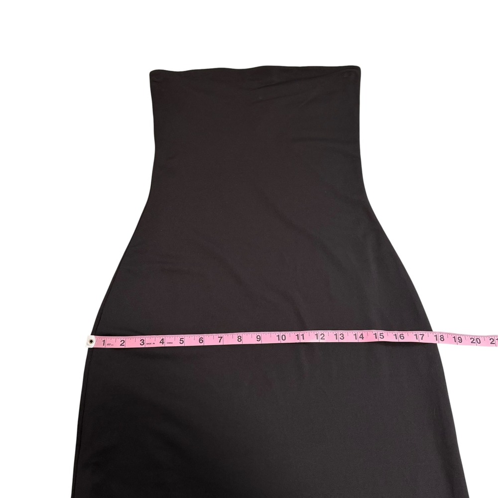 Aritzia | Babaton | Original Contour Enrapture Maxi Tube Dress Black Size L - Picture 13 of 15